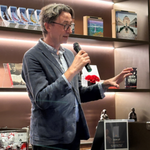 Dr Michael Gladwin at book launch