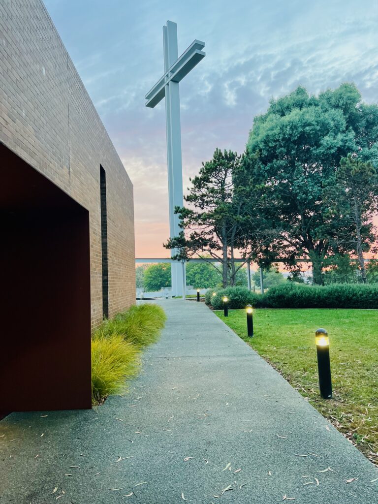 St Mark's Cross at Sunrise